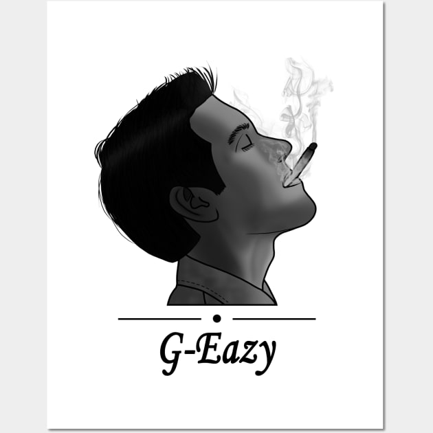 G-Eazy portrait Wall Art by alexandergbeck